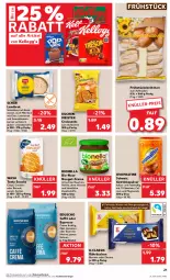 Gazetka promocyjna Kaufland - Prospekt - Gazetka - ważna od 26.07 do 26.07.2023 - strona 23 - produkty: angebot, angebote, beutel, bio, blume, blumen, bohne, bohnen, bourbon, bourbonvanille, brot, brötchen, buch, Calcium, chia, cracker, creme, Croissant, croissants, eduscho, eis, espresso, getränk, getränke, getränkepulver, intenso, kakao, korn, kuchen, kuchenmeister, magnesium, malz, Meister, nuss, oder espresso, ovomaltine, Ria, Schnittbrot, snack, snacks, sonnenblume, sonnenblumen, Sonnenblumenkerne, sonnenblumenkernen, Ti, vanille, vita, Vitamine, wasa, zitrone