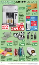 Gazetka promocyjna Kaufland - Prospekt - Gazetka - ważna od 26.07 do 26.07.2023 - strona 32 - produkty: angebot, angebote, auto, batterie, Bau, baumwolle, De'Longhi, Dosenöffner, edelstahl, entkalker, geschirr, geschirrtücher, HP, kaffee, kaffeevollautomat, kartoffel, knoblauch, Knoblauchpresse, küche, Küchen, Küchenwaage, Läufer, LG, milch, schneidebrett, schüssel, spülmaschinen, Ti, tücher, und gemüse, Waage, wasser, wolle, ZTE