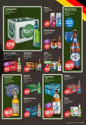 Gazetka promocyjna Getraenke Hoffmann - Prospekte - Gazetka - ważna od 13.06 do 13.06.2026 - strona 5 - produkty: alkohol, bier, bio, budweiser, carlsberg, carlsberg beer, eis, elle, erdinger, gin, Hefe, heineken, mais, Mixer, mixery, mönchshof, oder radler, Peroni, pils, pilsener, radler, reis, störtebeker, Ti, veltins, weissbier