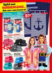 Gazetka promocyjna  - Prospekte - Gazetka - ważna od 27.06 do 27.06.2026 - strona 2 - produkty: Bad, Clogs, handtuch, Kinder, Sport, Ti, tuc