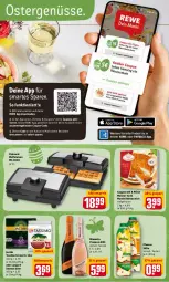 Gazetka promocyjna Rewe - Diese Woche im Angebot! - Gazetka - ważna od 09.04 do 09.04.2022 - strona 15 - produkty: aktionspreis, coppenrath, coupon, coupons, ecco, eis, intenso, jacobs, jacobs tassimo, lungo, mandel, Meister, Meister Torte, mionetto, pfanne, Pfanner, prosecco, reis, säfte, sim, tassimo, Ti, torte, Waffeleisen