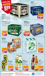 Gazetka promocyjna Rewe - Diese Woche im Angebot! - Gazetka - ważna od 09.04 do 09.04.2022 - strona 24 - produkty: angebot, angebote, bier, burger, drink, drucker, energy drink, Engel, flensburger, Hohes C, kerze, mönchshof, pils, pilsener, saft, schöfferhofer, Spezi, steiner, tee, Ti, volvic, warsteiner