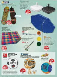 Gazetka promocyjna Vmarkt - Prospekte - Gazetka - ważna od 29.05 do 29.05.2024 - strona 16 - produkty: angebot, angebote, Bad, ball, decke, Fußball, LG, picknickdecke, Ria, schirmständer, schwamm, Skateboard, sonnenschirm, Sport, Tasche, Ti, tisch, tragegriff, tragetasche, wasser