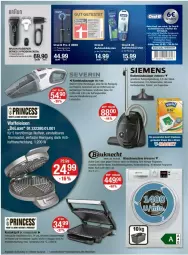 Gazetka promocyjna Vmarkt - Prospekte - Gazetka - ważna od 29.05 do 29.05.2024 - strona 18 - produkty: akku, angebot, angebote, aufsteckbürsten, auto, Bau, bauknecht, Behälter, beutel, bodenstaubsauger, braun, bürste, bürsten, eis, elle, grill, handstaubsauger, Kinder, kleid, Kleidung, kontaktgrill, kraft, LG, oral-b, rasierer, Reinigung, reis, ring, severin, siemens, staubsauger, swirl, teller, thermostat, Ti, timer, Waffeleisen, waffeln, wandhalterung, waschmaschine