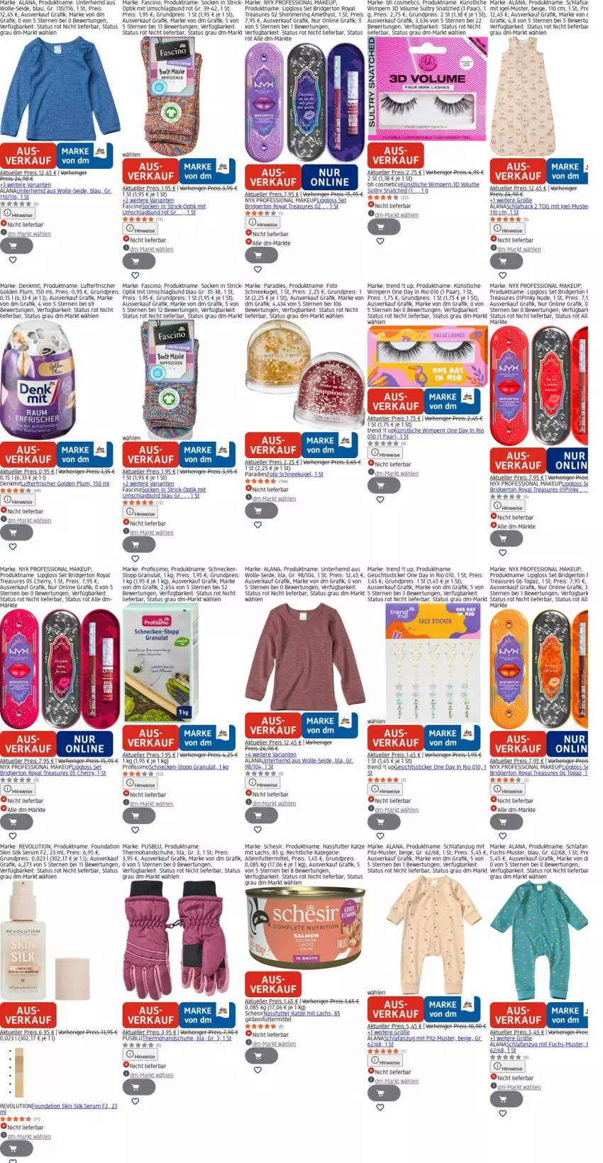 Aktueller Prospekt Dm Drogerie - Prospekte - von 30.03 bis 08.04.2026 - strona 29 - produkty: alleinfuttermittel, Anzug, bree, cin, eis, elle, handschuhe, hemd, HP, Kugel, lachs, Lipgloss, lufterfrischer, nassfutter, Profissimo, reis, Ria, ring, rum, sac, Schlafanzug, schlafsack, Schneekugel, schuhe, Serum, sim, socken, Ti, Unterhemd, usb, wolle, Yo