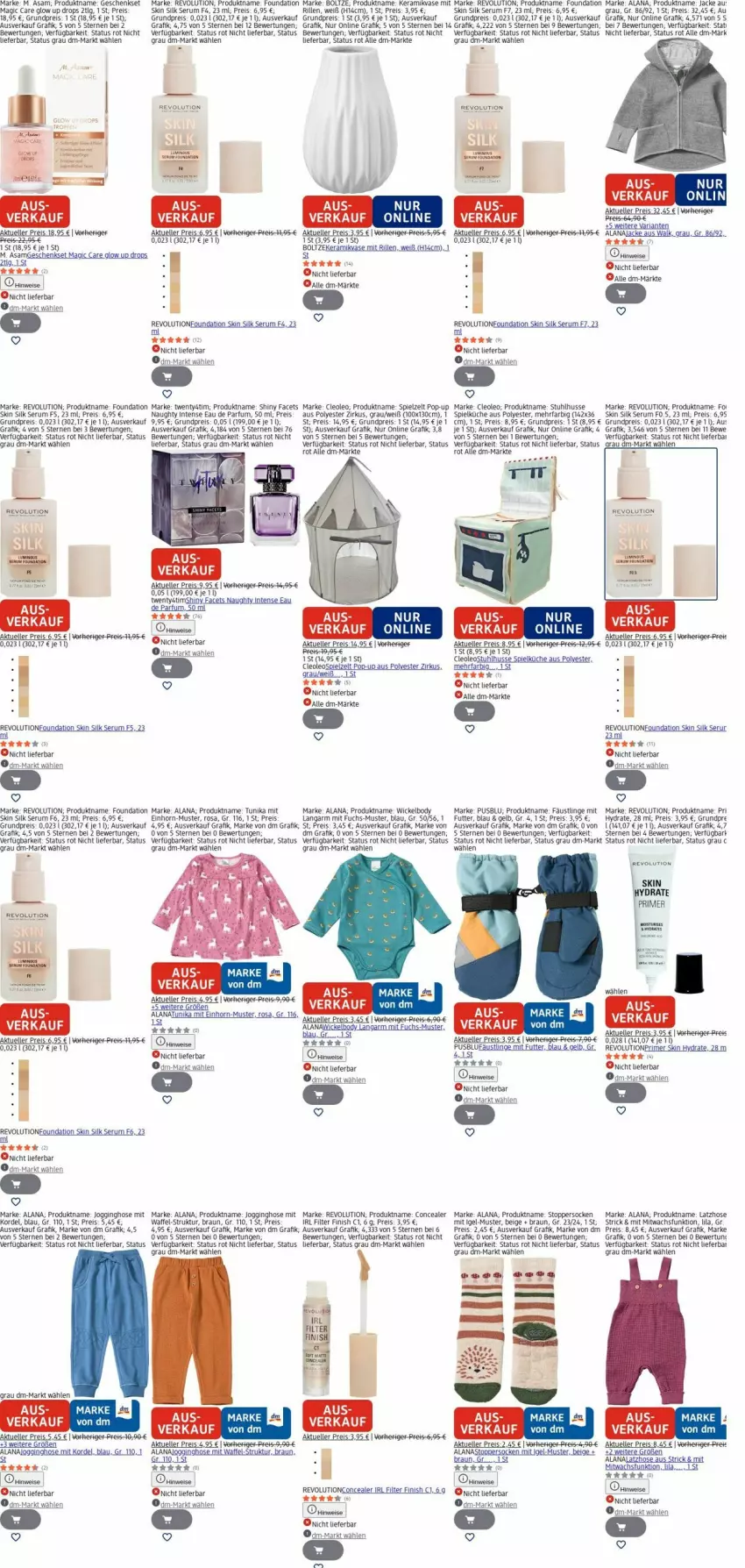 Aktueller Prospekt Dm Drogerie - Prospekte - von 30.03 bis 08.04.2026 - strona 30 - produkty: Bad, body, braun, Eau de parfum, eis, elle, ente, Finish, geschenkset, gin, hose, Jacke, Jogginghose, küche, lack, Lacke, Latzhose, LG, parfum, reis, Ria, rum, Serum, socken, Spielküche, stuhl, Ti, topper, tunika, usb, Vase, WICK, Wickelbody, Yo, Zelt