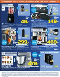 Gazetka promocyjna Euronics - Prospekte - Gazetka - ważna od 07.10 do 07.10.2025 - strona 8 - produkty: eis, eismaschine, espresso, filterkaffee, fritteuse, getränk, getränke, Heißluftfritteuse, kaffee, küche, Küchen, küchenmaschine, lack, LG, milch, Mixer, russell hobbs, saft, schüssel, shake, standmixer, Ti