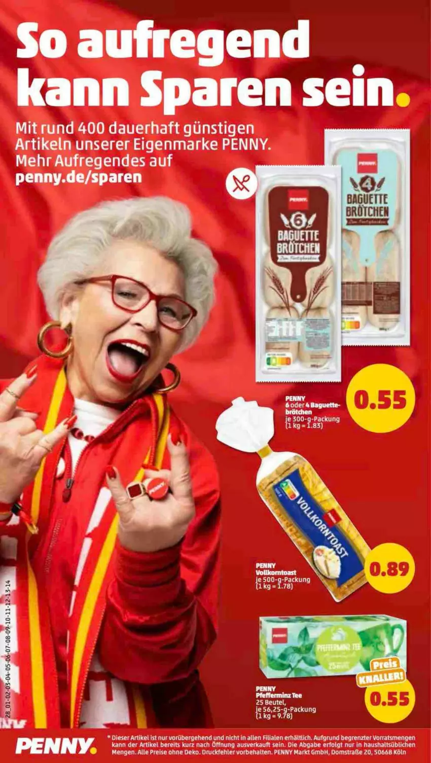 Aktueller Prospekt Penny - Prospekte - von 22.08 bis 27.08.2022 - strona 28 - produkty: auer, baguette, bett, eis, LG, ritter, tee, Ti, Yo, ZTE