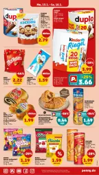 Gazetka promocyjna Penny - Prospekte - Gazetka - ważna od 18.01 do 18.01.2025 - strona 17 - produkty: Alcon, Bau, bonbons, brötchen, cola, creme, Croissant, de beukelaer, duplo, eier, ferrero, Kinder, kräuter, lachgummi, latte, malteser, mars, milch, nimm2, nuss, pom-bär, prinzenrolle, Ricola, schoko, storck