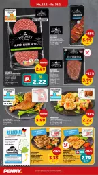 Gazetka promocyjna Penny - Prospekte - Gazetka - ważna od 18.01 do 18.01.2025 - strona 6 - produkty: burger, butcher's, eis, fleisch, henkel, jtc, lack, marinade, pute, reis, rind, rinder, Rindersteak, rindfleisch, schenkel, schwein, spare ribs, steak, steaks, Ti, wein, wok