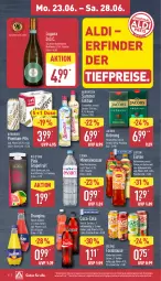 Gazetka promocyjna Aldi Nord - Von Montag - Gazetka - ważna od 28.06 do 28.06.2025 - strona 10 - produkty: aldi, alkohol, Alwa, amaro, berentzen, bitburger, brause, burger, cola, creme, direktsaft, eis, eistee, elle, fassbrause, filterkaffee, flasche, fleisch, frucht, fruchtfleisch, gin, grapefruit, jacobs, jacobs krönung, kaffee, likör, lipton, mineralwasser, mit frucht, orangina, pils, reis, saft, tee, teller, Ti, tiefpreis, veltins, wasser, wein, Weißwein, ZTE, zucker