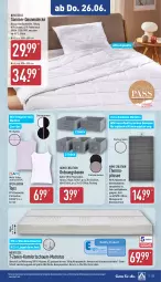 Gazetka promocyjna Aldi Nord - Von Montag - Gazetka - ważna od 28.06 do 28.06.2025 - strona 27 - produkty: aldi, Bau, baumwolle, decke, dell, eis, elle, fenster, gin, latte, Laufen, LG, Liege, matratze, Mode, reine baumwolle, Ria, Stier, Ti, Tiere, up2fashion, wolle, ZTE