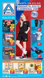 Gazetka promocyjna Aldi Nord - Von Montag - Gazetka - ważna od 28.06 do 28.06.2025 - strona 5 - produkty: aldi, aus der tiefkühlung, Bad, Becher, beutel, brustfilet, Dior, edelstahl, eis, filet, fisch, gin, isolierbecher, jamón serrano, Käse, käsescheiben, nuss, Old Amsterdam, pantolette, pantoletten, reis, serrano, shirt, Tapas, Ti, ZTE