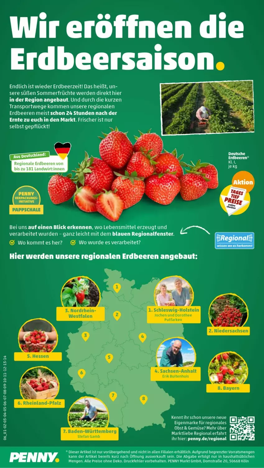 Aktueller Prospekt Penny - Prospekte - von 12.06 bis 17.06.2023 - strona 6 - produkty: Bau, beere, beeren, eis, elle, erdbeere, erdbeeren, erde, fenster, früchte, lebensmittel, LG, obst, reis, Sport, Ti, ZTE