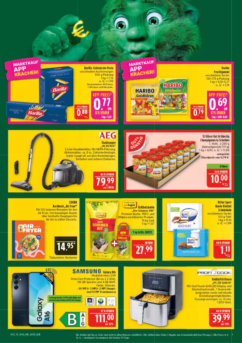 Aktueller Prospekt Marktkauf - Prospekt - von 26.07 bis 01.08.2026 - strona 3 - produkty: eis, haribo, reis, Samsung, Ti, ZTE