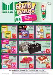 Gazetka promocyjna Marktkauf - Prospekt - Gazetka - ważna od 01.08 do 01.08.2026 - strona 1 - produkty: alkohol, Becher, beere, beeren, butter, Cap, captain morgan, driscoll's, einkaufskorb, eis, filet, flasche, gin, himbeer, himbeere, himbeeren, Käse, korb, leerdammer, meggle, Mett, milka, natur, nuii, oreo, pflaume, pflaumen, rum, schwein, schweine, schweinefilet, Streichzart, Ti, tomate, tomaten, tomatenmark, uhr, wein, weine