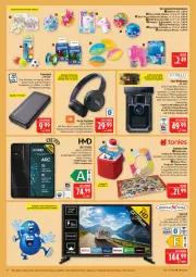 Gazetka promocyjna Marktkauf - Prospekt - Gazetka - ważna od 01.08 do 01.08.2026 - strona 36 - produkty: adapter, akku, ball, cin, deo, disney, eis, ente, frontkamera, GoPro, Handy, HDMI, jbl, kamera, kopfhörer, leds, reis, rel, schnellladefunktion, Seife, smartphone, spielwaren, telefon, Ti, usb, Yo