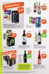 Gazetka promocyjna Tegut - Angebote der Woche - Gazetka - ważna od 19.08 do 19.08.2023 - strona 16 - produkty: alkohol, bacardi, bacardi rum, bio, Bio-Wein, blume, blumen, burger, drink, Drink Dose, ecco, eis, ente, erde, Faktu, flasche, frucht, getränk, getränke, hasseröder, Holz, hugo, kirsch, kirsche, kirschen, mac, pflaume, pflaumen, pils, premium pils, Ria, rioja, rosato, roséwein, rotwein, rum, sekt, Ti, trauben, wein, Weißwein