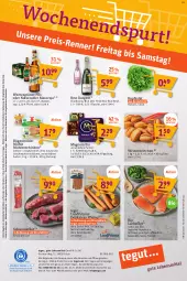 Gazetka promocyjna Tegut - Angebote der Woche - Gazetka - ważna od 19.08 do 19.08.2023 - strona 20 - produkty: alkohol, angebot, angebote, aqua, auer, bio, brötchen, brut, brut dargent, chardonnay, dekoration, drucker, eis, Engel, ente, filet, fisch, flasche, fleisch, Fulda, getränk, getränke, kerze, kopfsalat, lachs, lachsfilet, landprimus, lebensmittel, mac, magnum, maracuja, natur, pils, Pinot, pinot noir, radler, reis, rezept, rezepte, rügenwalder, rügenwalder mühle, salat, schinken, schwein, schweine, schweinefilet, Ti, tisch, Tüte, uhr, wein, weine, weizenbrötchen, wiener