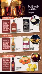 Gazetka promocyjna Famila - Prospekte - Gazetka - ważna od 28.10 do 28.10.2023 - strona 2 - produkty: Amaretto, beko, bowle, Brühe, burger, Cognac, ente, espresso, flasche, getränk, gewürz, gin, katlenburger, lavazza, likör, mac, orange, orangen, rum, sambuca, Schal, Schale, tee, Ti, wein, weinbrand, whisky, Zangen, zitrone, zitronen