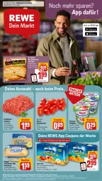 Gazetka promocyjna Rewe - Prospekte - Gazetka - ważna od 27.01 do 27.01.2024 - strona 1 - produkty: aktionspreis, almighur, almighurt, Becher, bio, butter, Cap, capri-sun, coupon, coupons, die ofenfrische, Dr. Oetker, ehrmann, ehrmann almighurt, eis, fleisch, frucht, fruchtsaft, hackfleisch, hackfleisch gemischt, Käse, meggle, Ofen, reis, rind, Romatomaten, saft, Schal, Schale, schwein, Streichzart, telefon, Ti, tomate, tomaten, uhr, wein