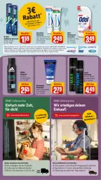 Gazetka promocyjna Rewe - Prospekte - Gazetka - ważna od 27.01 do 27.01.2024 - strona 17 - produkty: Adidas, bürste, creme, deo, deospray, Dr. Best, eis, elle, fleisch, haarspray, handcreme, lieferservice, mundwasser, neutrogena, Odol, Odol-med 3, reis, sensodyne, sofortrabatt, syoss, Ti, uhr, wasser, Yo, zahnbürste, zahncreme