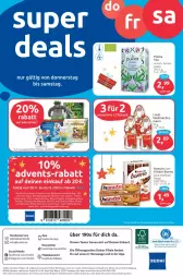 Gazetka promocyjna Budni - Prospekte - Gazetka - ważna od 03.12 do 03.12.2022 - strona 12 - produkty: auer, bio, drucker, eis, elle, Engel, gin, hanuta, kerze, Kinder, kinder bueno, kräuter, lindt, minze, Omep, reis, riegel, ring, tee, teller, Ti, trolli, waffeln, Yo
