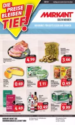Gazetka promocyjna Markant - Prospekte - Gazetka - ważna od 01.10 do 01.10.2022 - strona 1 - produkty: angebot, angebote, Bau, Becher, beutel, bresso, eis, elle, fleisch, frischkäse, gutes essen, kartoffel, kartoffeln, Käse, kasseler, maggi, reis, sac, schnittkäse, schwein, schweine, Ti, uhr, wein, weine, ZTE