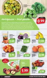 Gazetka promocyjna Markant - Prospekte - Gazetka - ważna od 01.10 do 01.10.2022 - strona 4 - produkty: beutel, bio, Birnen, eis, gutes essen, Kürbis, mandarine, mandarinen, möhren, rosen, Rosenkohl, speisemöhren, tafelbirnen, Ti