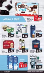 Gazetka promocyjna Markant - Prospekte - Gazetka - ważna od 01.10 do 01.10.2022 - strona 6 - produkty: Becher, butter, buttermilch, choco fresh, creme, decke, drink, ferrero, flasche, gin, hafer, Haferdrink, Kinder, Kinder Choco fresh, milch, Müller