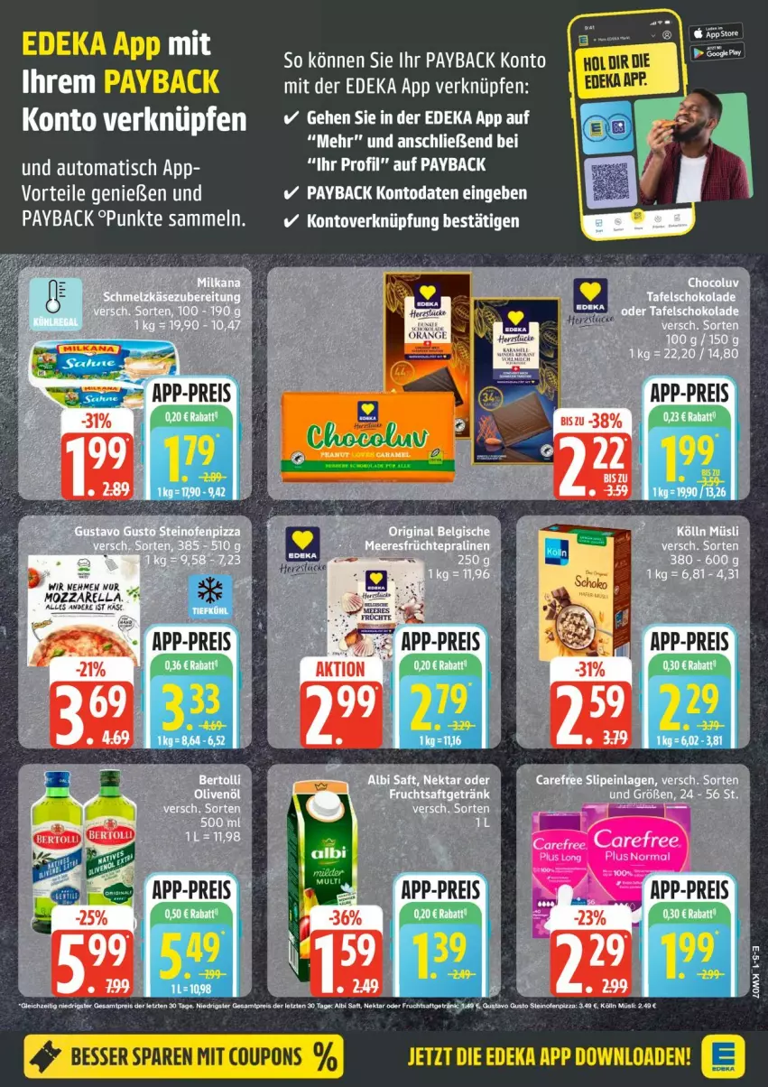 Aktueller Prospekt Edeka - Prospekte - von 09.02 bis 14.02.2026 - strona 7 - produkty: deka, eis, reis, Ti