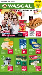 Gazetka promocyjna Wasgau - Gazetka - ważna od 26.07 do 26.07.2025 - strona 1 - produkty: angebot, angebote, Becher, beere, beeren, bitburger, bohne, bohnen, Brei, burger, butter, chips, crunchips, eis, elle, flasche, frische milch, frucht, grill, haltbare milch, heidelbeere, heidelbeeren, jacobs, je 250-g-packung, Käse, lorenz, lorenz crunchips, mascarpone, merl, milch, mw-flasche, reis, sahne, Schmelzkäse, schmelzkäsezubereitung, Streichzart, Ti, torte, weihenstephan, wein, würstchen