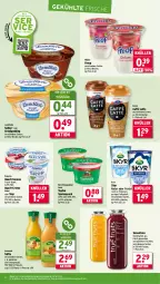Gazetka promocyjna Wasgau - Gazetka - ważna od 26.07 do 26.07.2025 - strona 12 - produkty: angebot, arla, Becher, caffè latte, creme, eis, emmi, exquisa, flasche, froop, frucht, früchte, früchten, Grießpudding, Innocent, landliebe, latte, Müller, müller froop, natur, nuss, orange, orangen, orangensaft, pudding, quark, reis, ring, saft, säfte, sahne, Skyr, smoothie, smoothies, speisequark, Ti, topf, Topfen