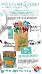 Gazetka promocyjna Wasgau - Gazetka - ważna od 26.07 do 26.07.2025 - strona 21 - produkty: arla, Bau, erde, mac, Ti, Tiere, Tüte