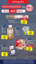 Gazetka promocyjna AldiSud - ALDI Aktuell - Gazetka - ważna od 26.03 do 26.03.2022 - strona 26 - produkty: aldi, almighur, almighurt, Becher, beere, coppenrath, ehrmann, ehrmann almighurt, eis, Elektro, erde, flasche, frucht, gewinnspiel, gin, gutschein, gutscheine, himbeer, himbeere, joghur, joghurt, kaffee, kaffeekapseln, kirsch, kirsche, knallerpreis, landliebe, landliebe joghurt, LG, Liege, lungo, Lust auf Torte, milch, Müller, müllermilch, Nescafé, reis, sac, shake, Ti, torte, usb