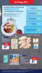 Gazetka promocyjna AldiSud - ALDI Aktuell - Gazetka - ważna od 26.03 do 26.03.2022 - strona 31 - produkty: aldi, alle artikel ohne dekoration, aqua, avocado, balsam, balsamico, brustfilet, dekoration, eis, elle, erbsen, filet, fisch, fischstäbchen, fleisch, garnelen, gin, gorgonzola, hähnchen-brustfilet, kartoffel, küche, mais, pizza, reis, rezept, salat, Schal, Schale, schnitten, soja, spinat, suppe, süßkartoffel-, Ti, tomate, tomaten, ZTE