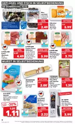 Gazetka promocyjna Kaufland - Gazetka - ważna od 08.02 do 08.02.2023 - strona 18 - produkty: angebot, apfel, braten, brustfilet, chili, filet, fisch, Geflügel, geschnetzeltes, gewürz, gyros, Hähnchengeschnetzeltes, kasseler, leberwurst, mac, messer, mit paprika, Muscheln, paprika, purland, pute, Putenoberkeule, Putenrollbraten, ring, rollbraten, salami, salz, Spezi, spitzenqualität, Tasche, taschen, Ti, wein, Weißwein, Weißwurst, wurst, wurst in selbstbedienung, Zelt, ZTE, zwiebel