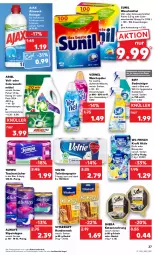 Gazetka promocyjna Kaufland - Gazetka - ważna od 08.02 do 08.02.2023 - strona 27 - produkty: ajax, allzweckreiniger, Alwa, Always, angebot, angebote, ariel, Bad, beutel, biff, colorwaschmittel, hundesnack, katzennahrung, kraft, papier, Pods, reiniger, Schal, Schale, sheba, slip, slipeinlagen, snack, sunil, Tasche, taschen, taschentücher, Tempo, Ti, toilettenpapier, tücher, vernel, vita, vitakraft, waschmittel, weck, weichspüler