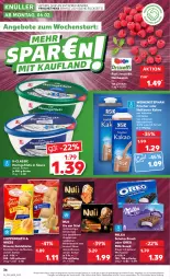 Gazetka promocyjna Kaufland - Gazetka - ważna od 08.02 do 08.02.2023 - strona 36 - produkty: angebot, angebote, aust, Becher, beere, beeren, beutel, bohne, bohnen, brötchen, coppenrath, creme, eis, filet, filets, Goldstücke, heidelbeere, heidelbeeren, hering, Herings, heringsfilets, himbeer, himbeere, himbeeren, kakao, mac, macadamia, milch, milka, nuii, oreo, riegel, ring, sauce, Schal, Schale, schoko, schokolade, snack, Ti, vollmilch, weihenstephan, ZTE