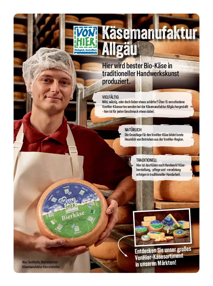 Aktueller Prospekt Feneberg - Prospekte - von 03.08 bis 05.08.2023 - strona 12 - produkty: bio, Bio-Käse, decke, elle, erde, Faktu, Heu, heumilch, Käse, LG, mac, milch, Ofen, Ti