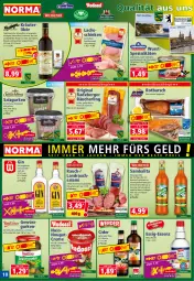 Gazetka promocyjna Norma - Norma - Gazetka - ważna od 04.07 do 04.07.2022 - strona 10 - produkty: apfel, Becher, Berger, buch, cider, cocktail, cocktails, creme, dell, drink, drinks, eimer, eis, eiscreme, essig, filet, flasche, frucht, Fruchtmark, gewürz, Gewürzgurke, gewürzgurken, gin, gurke, gurken, haselnuss, knoblauch, kräuter, kräuterlikör, kräutern, Kreide, kühlregal, lachs, lachsschinken, leberwurst, likör, lorenz, mac, maracuja, mortadella, Nougatcreme, nuss, radeberger, Rauch, Räucherling, regal, reis, rezept, Rotbarsch, Rotwurst, salami, salz, schinken, schwein, sekt, senf, Spezi, Ti, wein, wurst