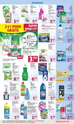 Gazetka promocyjna Rossmann - Prospekte - Gazetka - ważna od 21.01 do 21.01.2022 - strona 11 - produkty: ajax, aktiv gel, allzweckreiniger, Allzwecktücher, angebot, angebote, ariel, ariel waschmittel, Bad, bio, biozidprodukte, calgon, deo, Desinfektion, Domol, Dr. Beckmann, dusche, eis, elle, Finish, Frosch, geschirr, geschirrspülmittel, Glasreiniger, HP, LG, olive, palmolive, Pods, Rauch, Raumduft, reiniger, reis, rwe, salz, sim, spartipp, spülmaschinen, spülmaschinentabs, spülmittel, teller, teppich, Ti, Tiere, tücher, vanish, vollwaschmittel, waschmittel, wasser, wasserenthärter, Wasserenthärter Tabs, wc frisch, wc-gel, weck, wedel, weichspüler