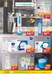 Gazetka promocyjna Netto Marken-Discount - Filial-Angebote - Gazetka - ważna od 25.06 do 25.06.2022 - strona 24 - produkty: bambus, batterie, batterien, decke, Deckel, eis, flasche, getränk, getränke, Gläser, glaskaraffe, Haushaltsgeräte, Karaffe, LG, mac, Maxtra, ndk, reis, rel, Schal, Schale, Soda, sodastream, Sprudel, spülmaschinen, Ti, versandkostenfrei, wasser, wasserfilter, wasserfilter marella