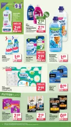 Gazetka promocyjna Wasgau - Gazetka - ważna od 01.06 do 01.06.2024 - strona 26 - produkty: angebot, angebote, beutel, burti, Discreet, eis, flasche, gin, hygienespüler, je 500-ml-flasche, Kamill, kamille, katzennahrung, Kuschelweich, papier, reiniger, reis, sheba, sidolin, Ti, toilettenpapier, waschmittel, weichspüler, whiskas, wilkinson