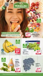Gazetka promocyjna Wasgau - Gazetka - ważna od 01.06 do 01.06.2024 - strona 8 - produkty: angebot, aprikose, aprikosen, banane, bananen, beere, beeren, beutel, Birnen, eis, fleisch, frucht, fruchtfleisch, heidelbeere, heidelbeeren, Nektar, nektarinen, pfirsich, pfirsiche, plattpfirsiche, reis, Schal, Schale, tafelbirnen, Ti, trauben, Yo