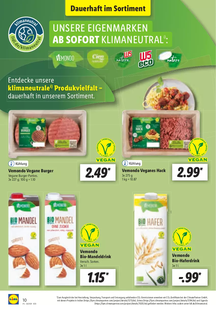 Aktueller Prospekt Lidl - Aktionsprospekt - von 07.06 bis 12.06.2021 - strona 10