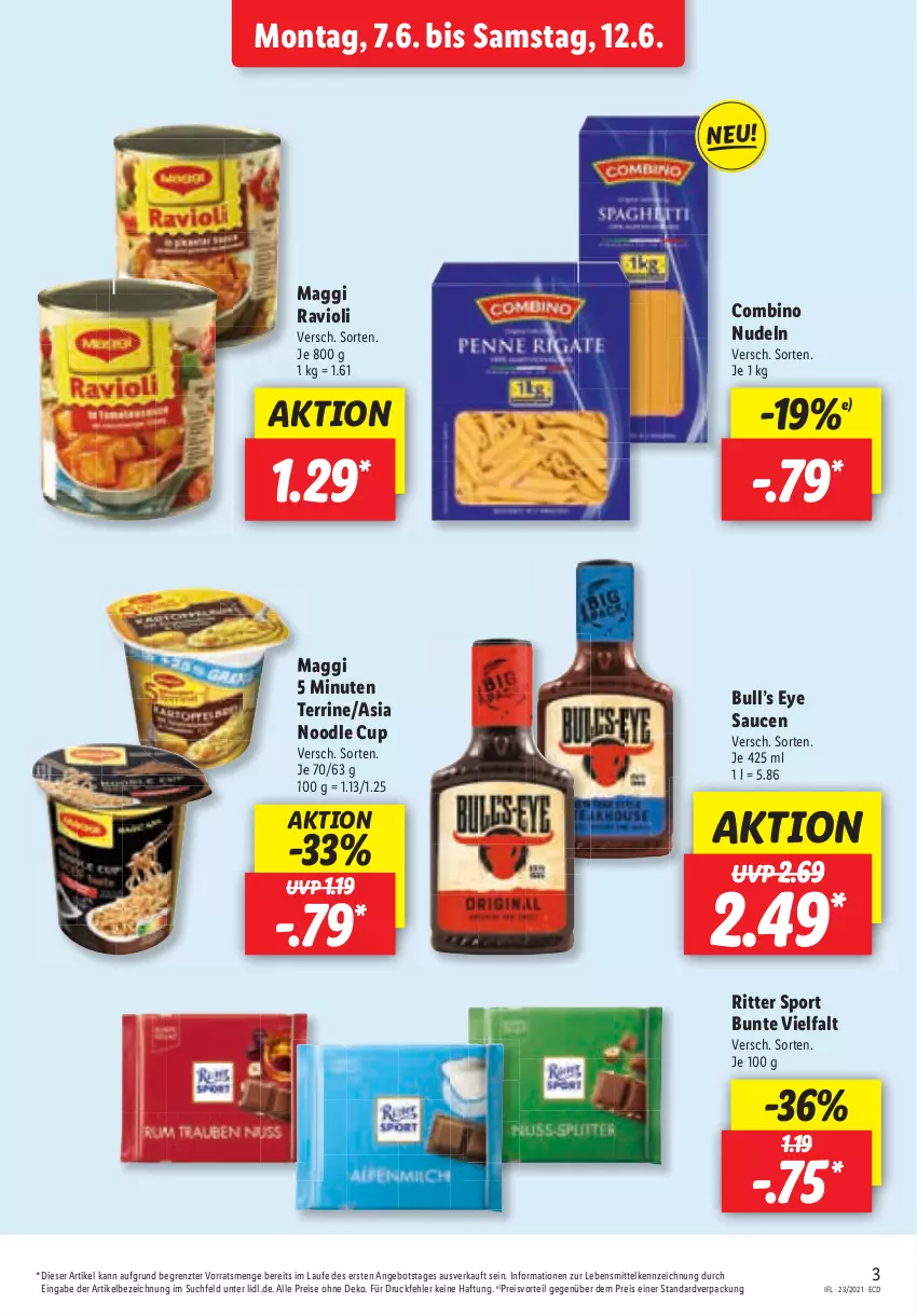 Aktueller Prospekt Lidl - Aktionsprospekt - von 07.06 bis 12.06.2021 - strona 3