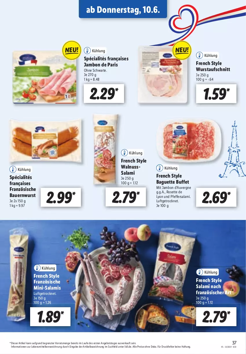 Aktueller Prospekt Lidl - Aktionsprospekt - von 07.06 bis 12.06.2021 - strona 37