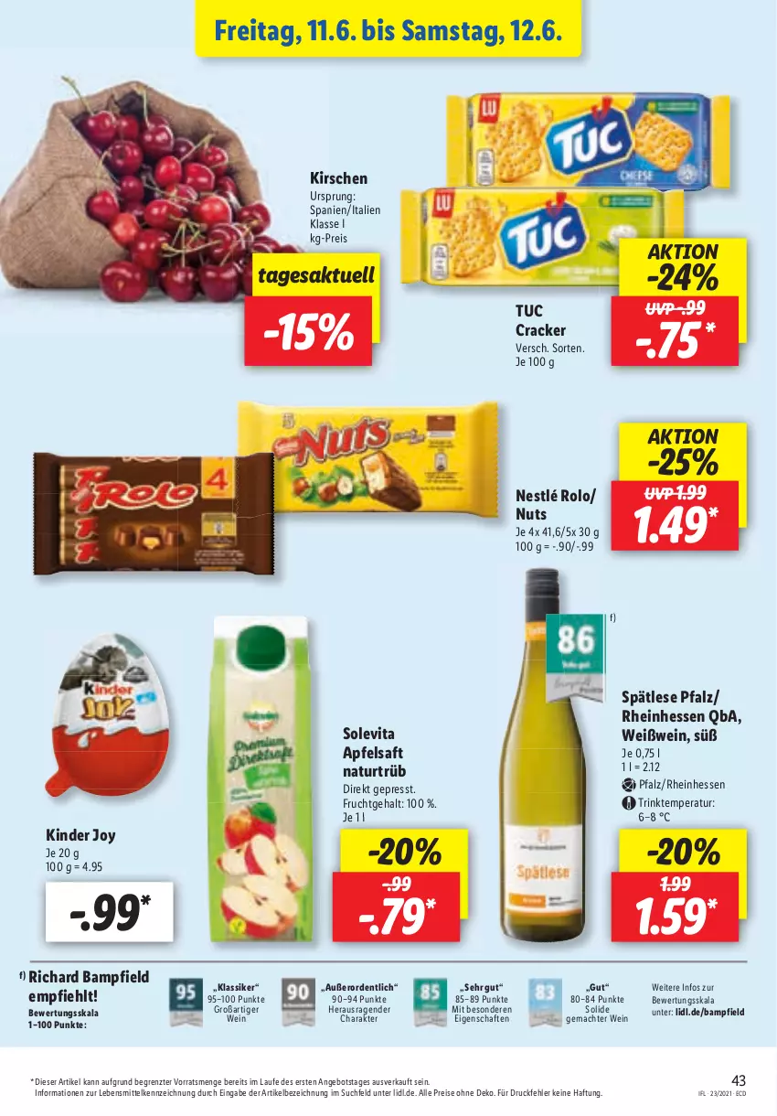 Aktueller Prospekt Lidl - Aktionsprospekt - von 07.06 bis 12.06.2021 - strona 43