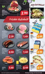 Gazetka promocyjna Markant - Prospekte - Gazetka - ważna od 22.01 do 22.01.2022 - strona 3 - produkty: angebot, angebote, dell, deutscher schnittkäse, deutscher weichkäse, elle, frikadellen, gin, kartoffel, Käse, kräuter, LG, mac, milram, natur, oder kräuter, parmaschinken, pfeffer, salat, schinken, schnittkäse, Ti, tisch, torte, weichkäse